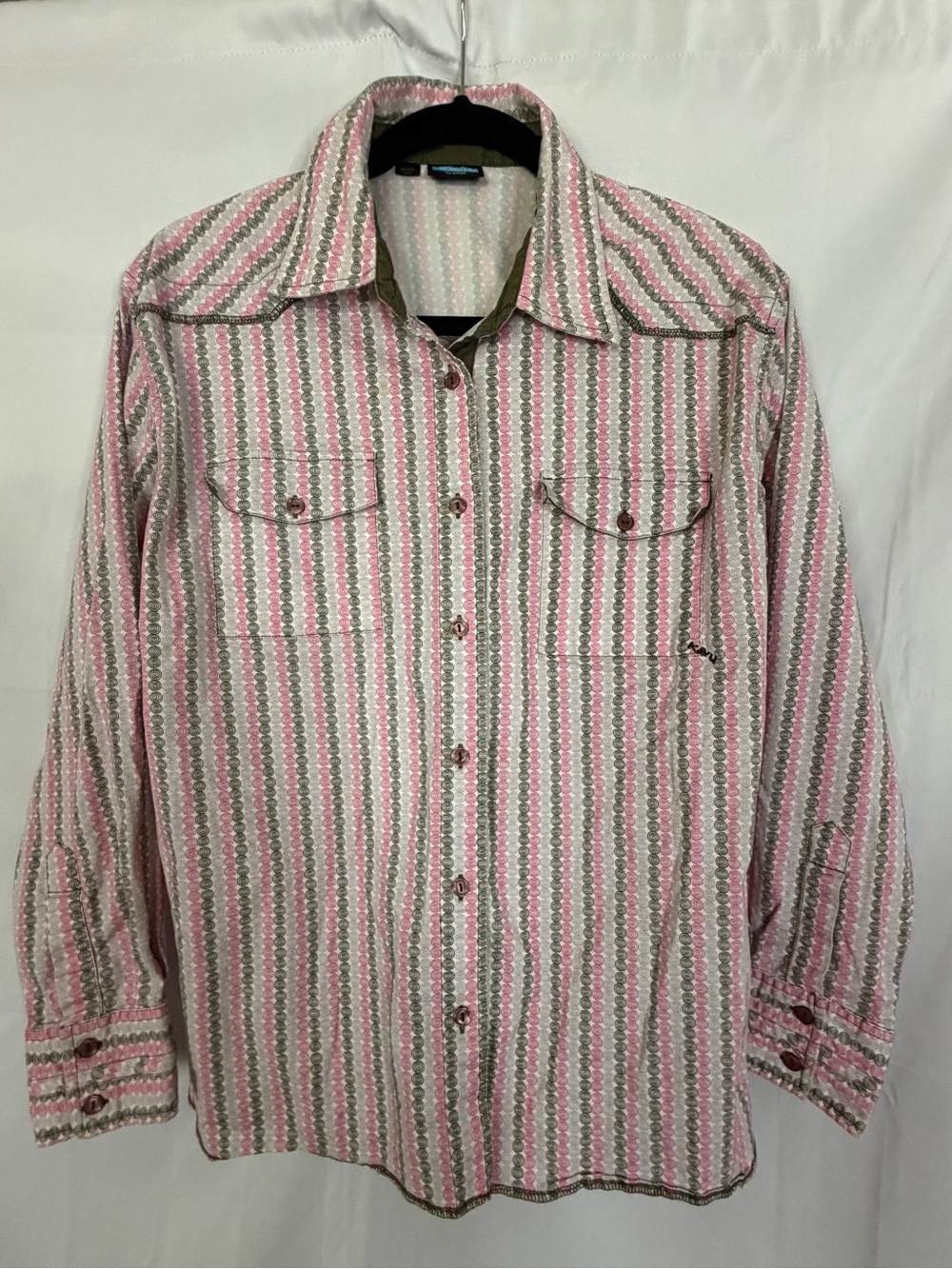 Kavu Western Button Down Shirt Long Sleeve Women’s XL